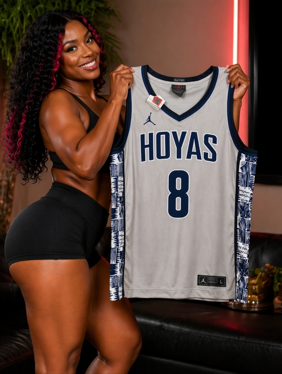 Jordan Other - M L Or Small Men's NCAA Jordan Georgetown Hoyas NIKE ELITE Basketball Jersey